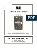 MFJ-9D User Manual