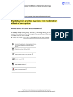 Digitalization and Tax Evasion: The Moderation Effect of Corruption