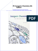 Inorganic Chemistry 6Th Edition Full Chapter