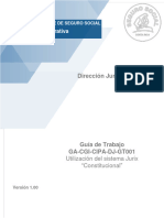 Utilización Del Sistema Jurix - Constitucional