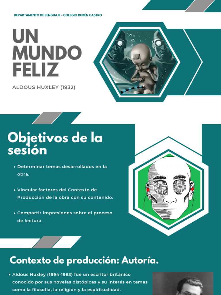 Un Mundo Feliz - III Medio | PDF