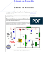 Cargador Bat Auto.