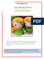 Amigurumi Mini PrinceMuneca PDF Patron Gratis