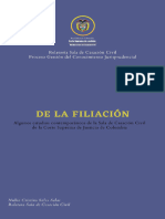 De La Filiacion 