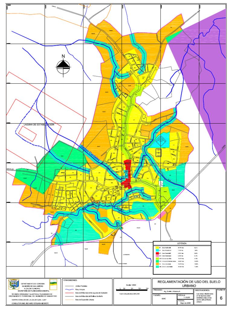 06 Reglamentacion Uso del Suelo Urbano | PDF