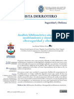 Revista Derrotero: Análisis Bibliométrico Años 2000-2021: Modelamiento y Simulación en Ciberseguridad y Ciberdefensa