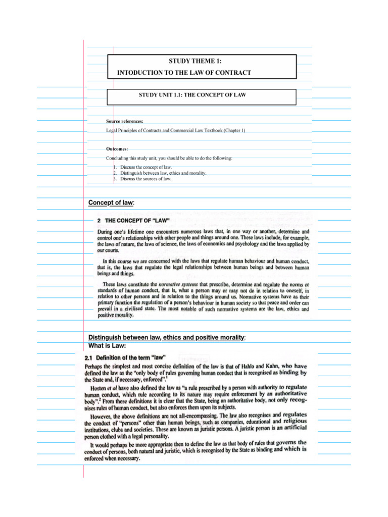 Note 25 Feb 2024 at 09 - 08 - 32 | PDF | Business Law | Contract Law