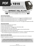 77-Club Car Presedent EXCEL (1515) Install Sheet-370