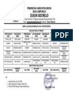 Revisi Jadwal Jaga