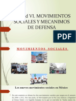 Unidad Vi. Movimientos Sociales y Mecanismos de Defensa