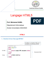 Langage HTML5 - 23-24