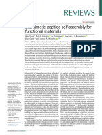 2020 - Biomimetic Peptide Self Assembly For Functional Materials