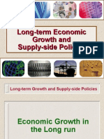 Long-Term Economic Growth and Supply-Side Policies