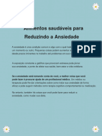 Alimentos Saudáveis para Reduzir A Ansiedade