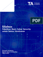 Silabus TOT Basic Cyber Security Untuk Sektor Kesehatan