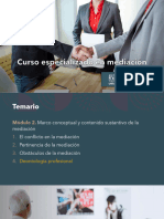 Deontología Profesional - Módulo 2 - Curso Mediación 2023