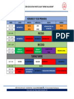 Horario Iii Bimestre