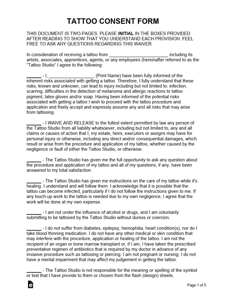 tattoo-and-body-piercing-consent-form-packet-pdf-tattoo-common-law
