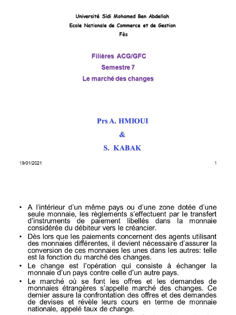 Cours GFI CHAPITRE 2 PR A.HMIOUI 9DH | PDF