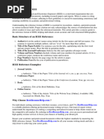 Reference Format of Ieee