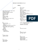 Vocabulário Cap. 1 Ao 5