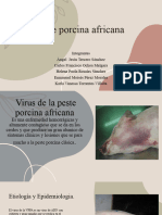 Peste Porcina Africana Diapositiva