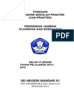 Ujian Praktek Pjok Kelas 6