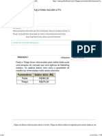 PTI - Raciocínio Quantitativo 2 Tentativa