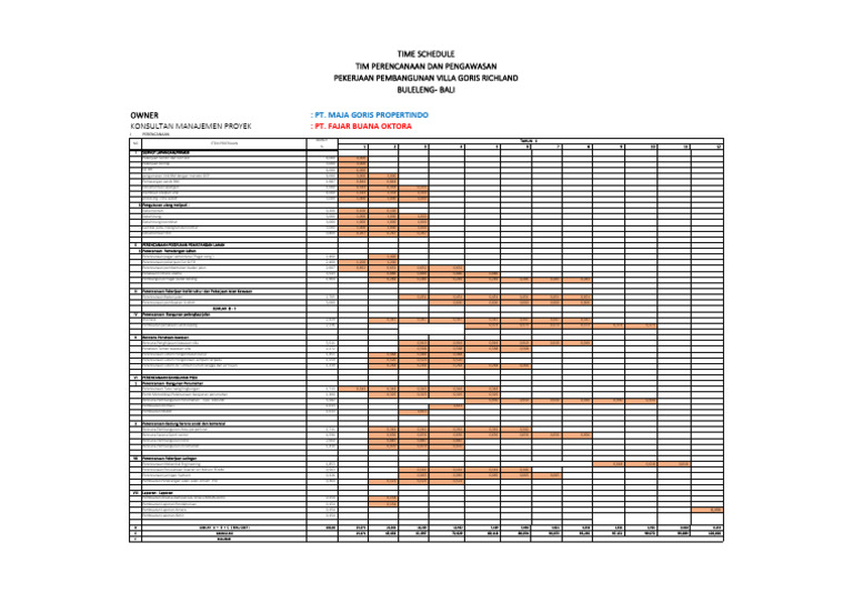 Time Schedule A3 Pdf