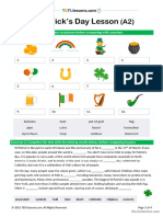 ST Patrick's Day Reading and Vocabulary Lesson