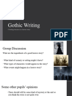 Gothic Writing