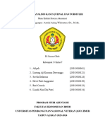 Laporan Analisis Kasus Jurnal & Formulir - Saf - Kel 3