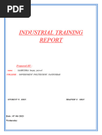 Industrial Training Report