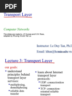 Lecture 3 - Transport Layer (IT)