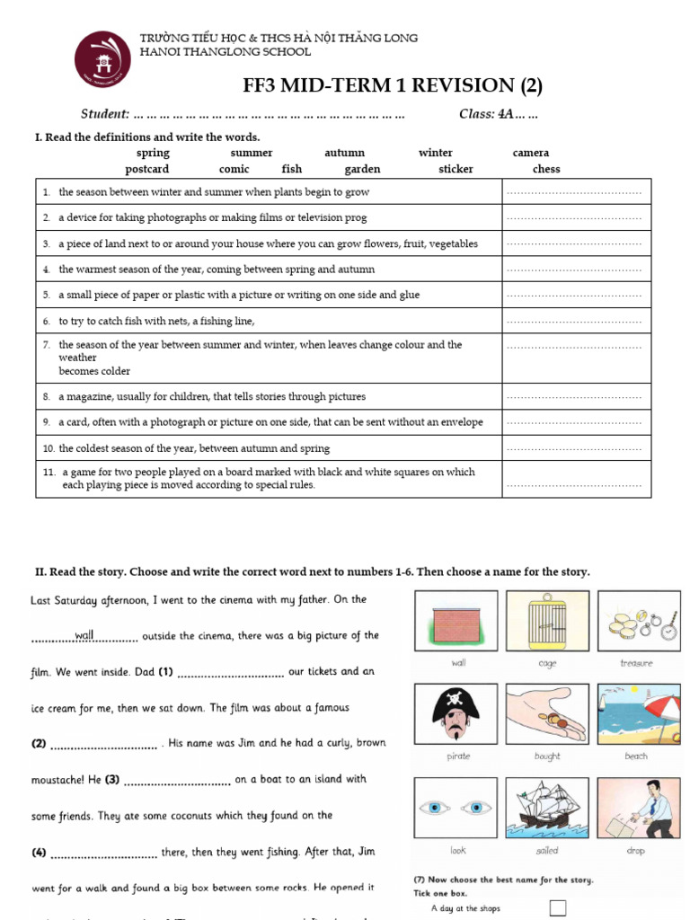 Mid-term-1-revision-2 | PDF