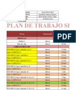 Plan de Trabajo Libro y Norma PGSST