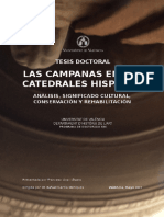 Las Campanas en Las Catedrales Hispanas. Francesc Llop Alvaro. Tesis Doctoral