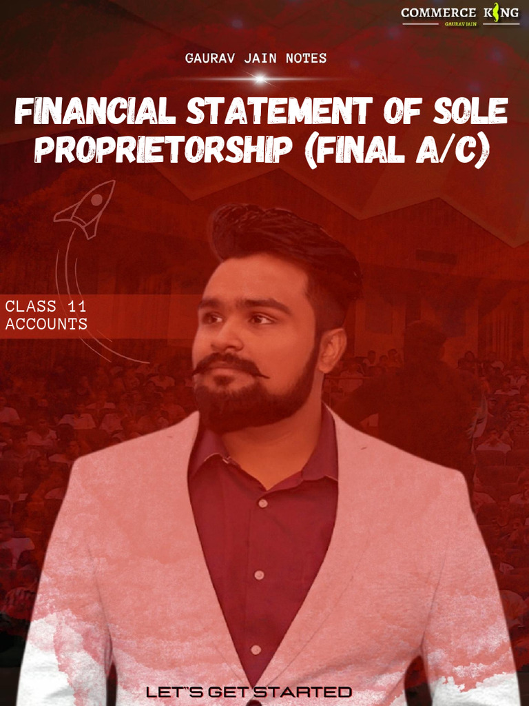 Financial Statement of Sole Proprietorship (Final Ac) PDF