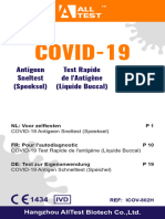 Mode D'emploi - Autotest - Alltest Covid-19 Antigen Rapid Test Saliva