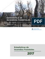 Estadistica de Incendios Forestales 2017