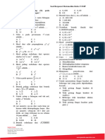 Soal Responsi Matematika Kelas 9