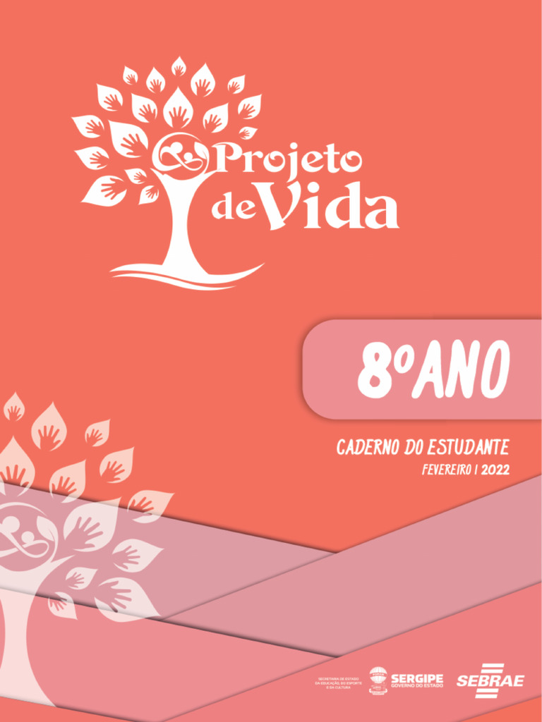 Caderno 8º Ano - Projeto de Vida - BTPM - 100 | PDF