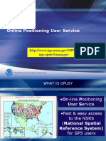 OPUSOnline Positioning User Service