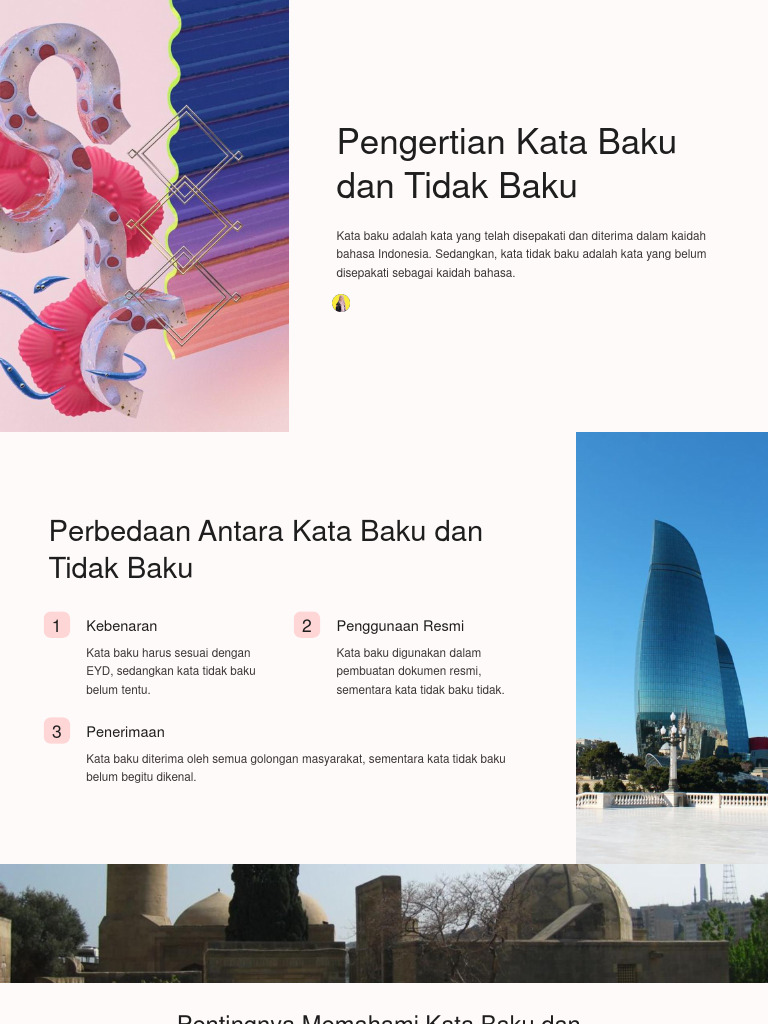 Kata Baku vs Tidak Baku UTBK | PDF