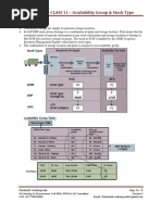 EWM CLASS 11 - Availability Group - Stock Type