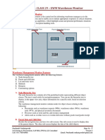 EWM CLASS 29 - EWM Warehouse Monitor