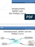Unemployment, NAIRU and The Phillips Curve