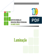 2 TM PU - Laminação