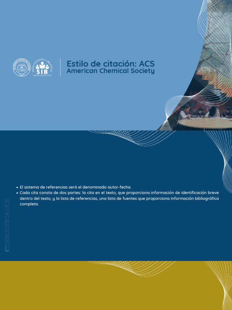 Guía de Citación en Formato ACS | PDF | Caso de carta | Red mundial