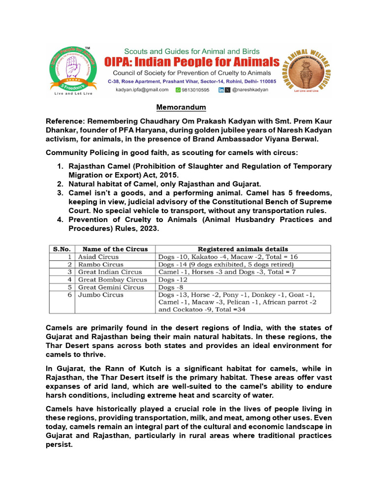 memorandum-why-camels-are-being-abused-in-circus-without